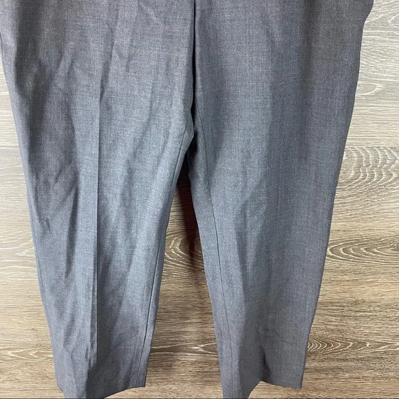 Nordstrom Signature Charcoal wool pants NWT - Picture 2 of 8
